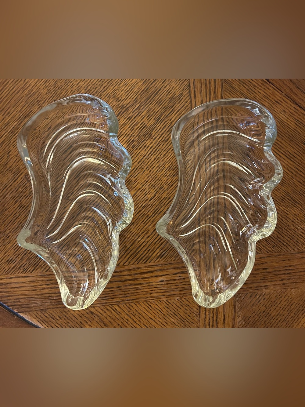 Vintage Mid Century Glass Serving Trays, Drawer/Jewelry Organizer